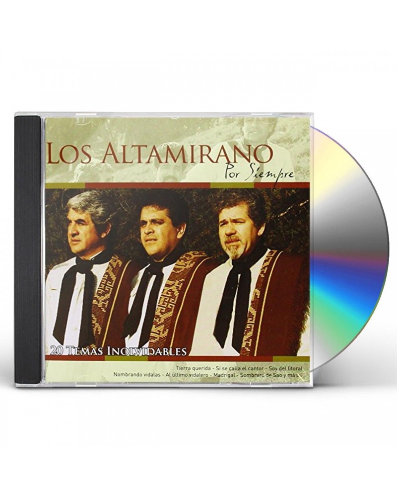 Los Altamirano POR SIEMPRE 20 TEMAS INOLVIDABLES CD $5.45 CD