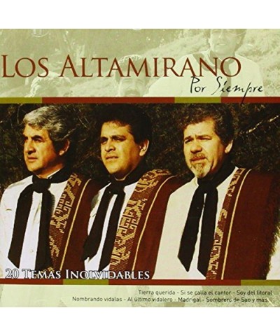 Los Altamirano POR SIEMPRE 20 TEMAS INOLVIDABLES CD $5.45 CD