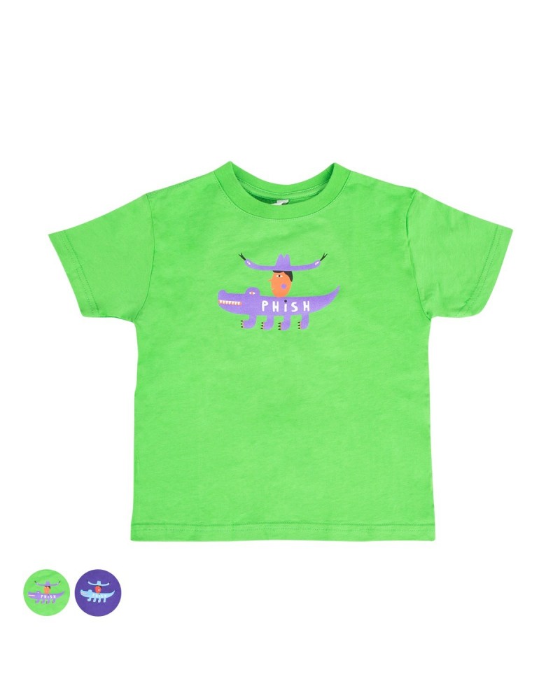 Phish Kids Cowboy Gator Tee $8.05 Shirts