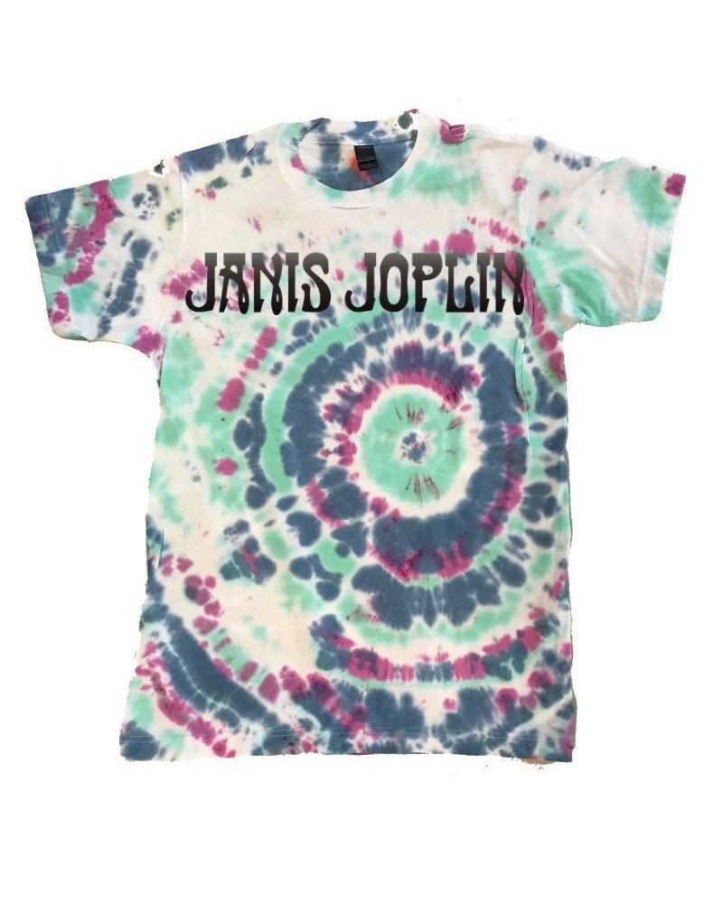 Janis Joplin Tie-Dye Logo T-Shirt $9.60 Shirts