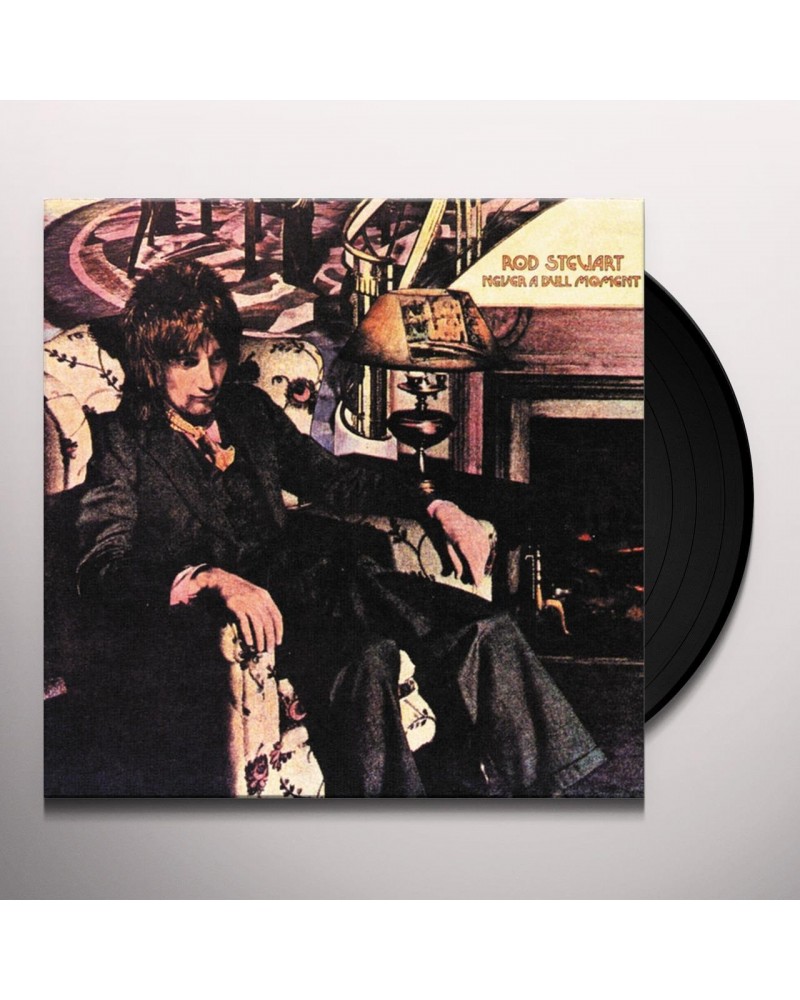 Rod Stewart Never A Dull Moment Vinyl Record $11.38 Vinyl