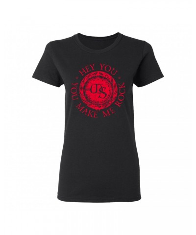 Whitesnake Hey You Ladies Black Tee $12.95 Shirts