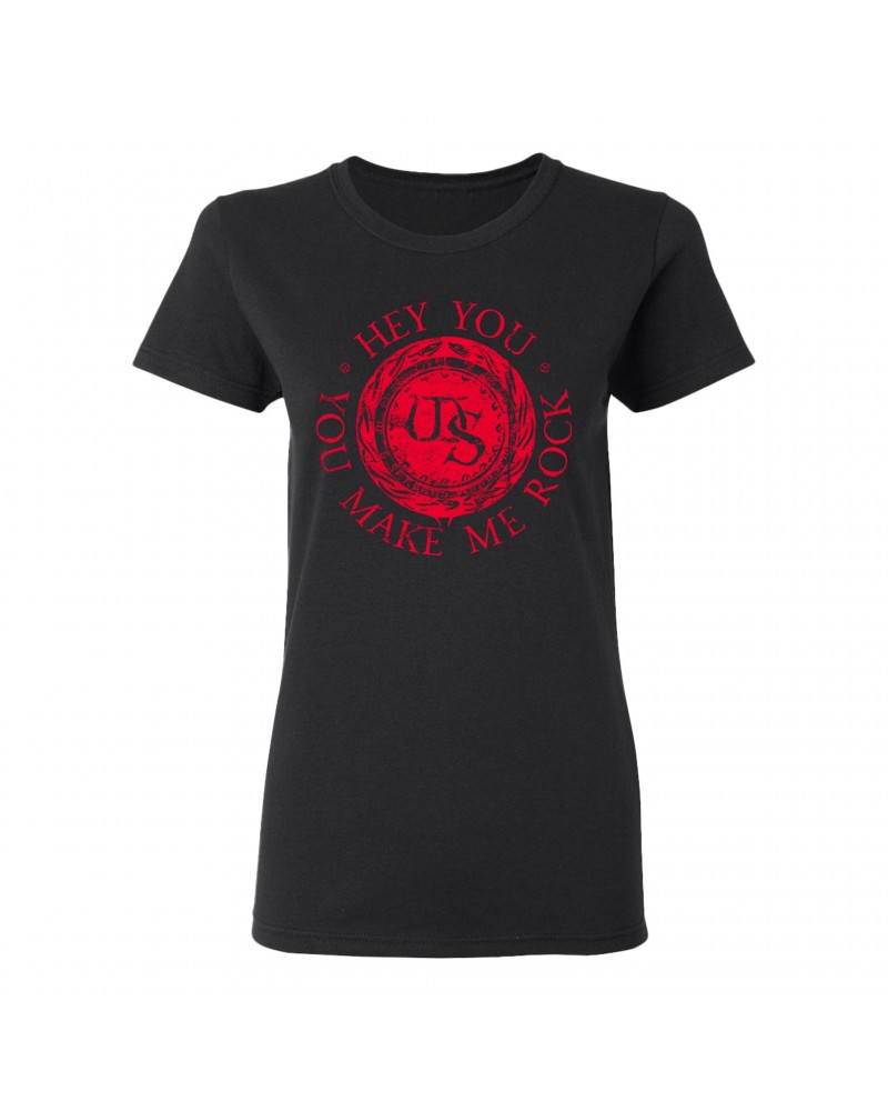 Whitesnake Hey You Ladies Black Tee $12.95 Shirts