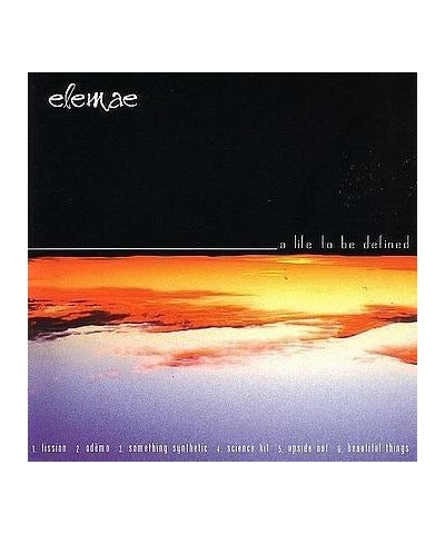 Elemae ‎– A Life To Be Defined CD $4.50 CD