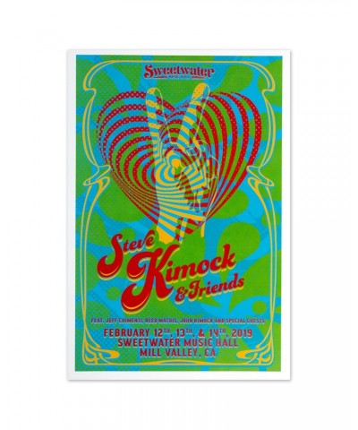 Steve Kimock SKF Poster - Peace And Love $9.00 Decor