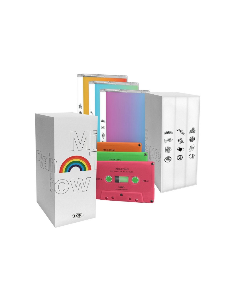 COIN Rainbow Mixtape Cassette Box Set $18.00 Tapes