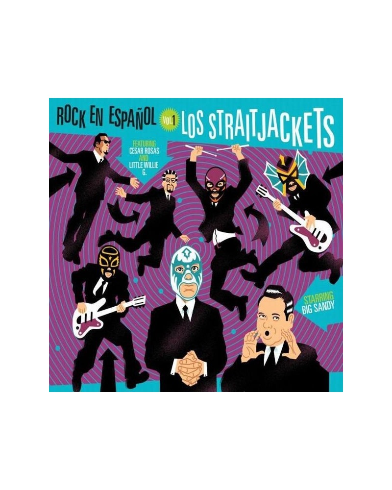 Los Straitjackets ROCK EN ESPAÑOL VOL. 1 (15TH ANNIVERSARY/PURPLE VINYL) Vinyl Record $11.66 Vinyl