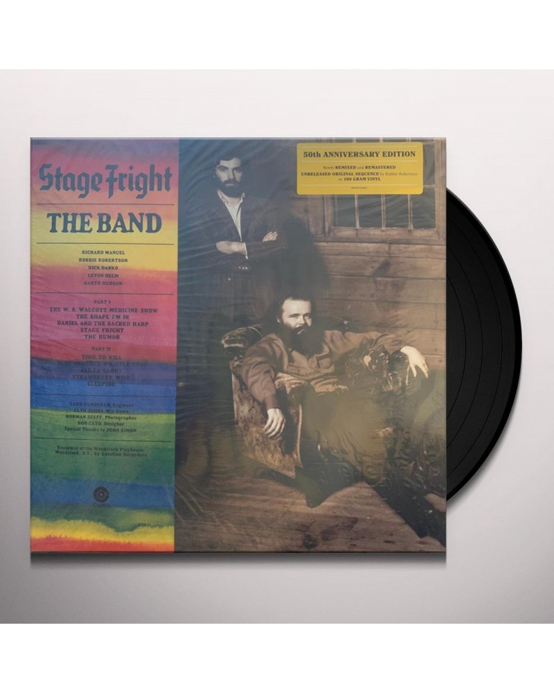 The Band STAGE FRIGHT (50TH ANNIVERSARY) Vinyl Record $10.92 Vinyl