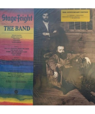 The Band STAGE FRIGHT (50TH ANNIVERSARY) Vinyl Record $10.92 Vinyl