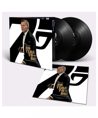 Hans Zimmer No Time To Die (Original Motion Picture Soundtrack) (2 LP) Vinyl Record $11.73 Vinyl