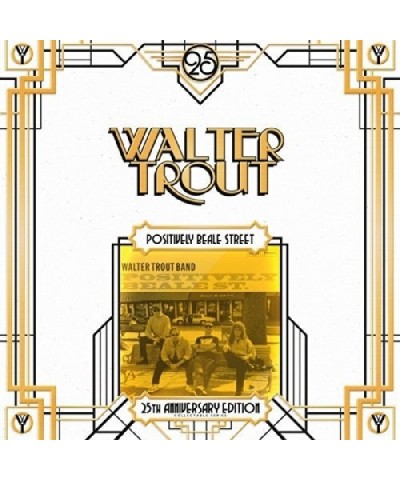 Walter Trout POSITIVELY BEALE STREET-25TH ANNIVERSARY Vinyl Record $10.57 Vinyl