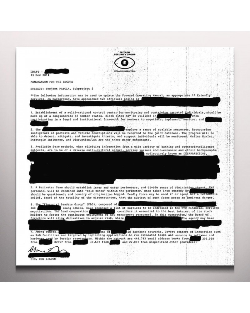 Desaparecidos Payola Vinyl Record $8.58 Vinyl