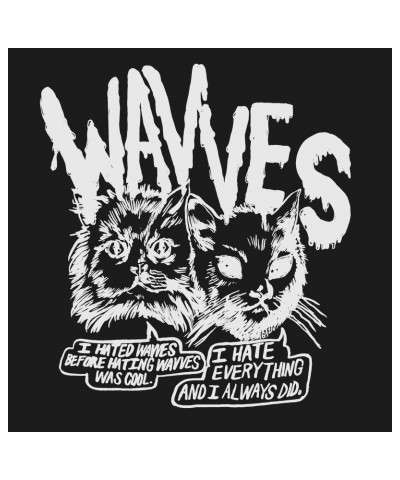 Wavves T-Shirt | Cynical Cats Comic Shirt $10.64 Shirts