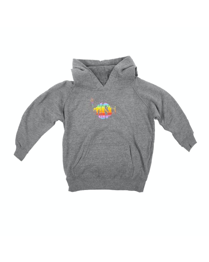 Phish Kids Classic Rainbow Logo Raglan Hoodie $10.23 Sweatshirts