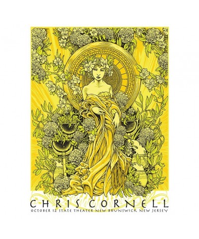 Chris Cornell Event Poster New Brunswick $10.18 Decor