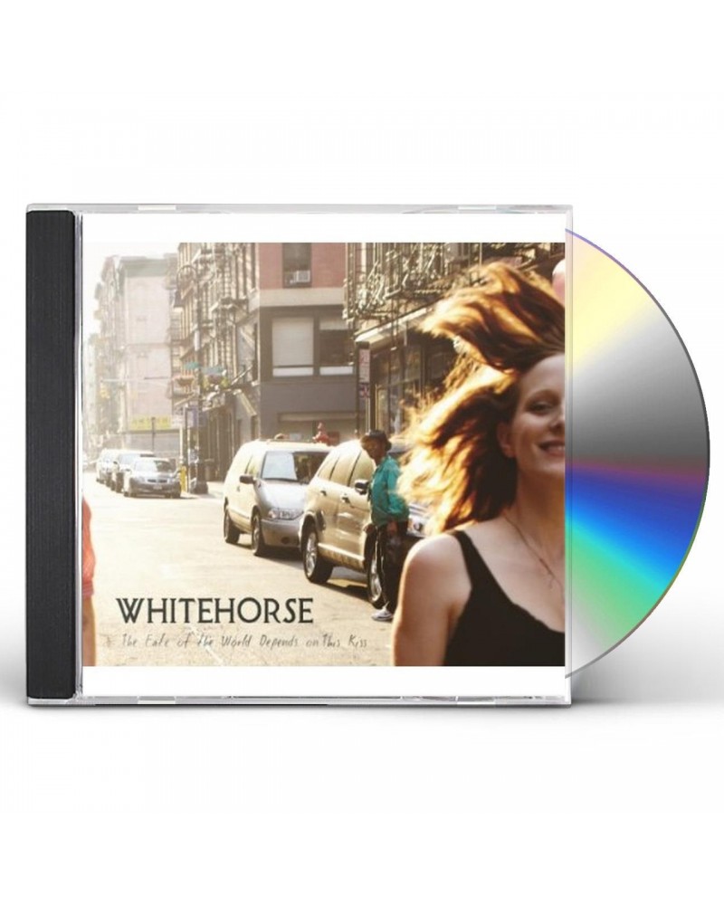 Whitehorse FATE OF THE WORLD DEPENDS ON THIS KISS CD $5.17 CD