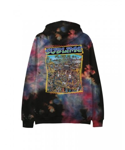 Sublime Radical Dub Tie Dye Hoodie $29.98 Sweatshirts