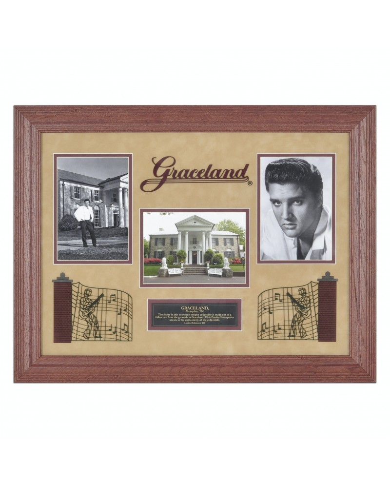 Elvis Presley and Graceland Framed Photo Montage $34.95 Decor