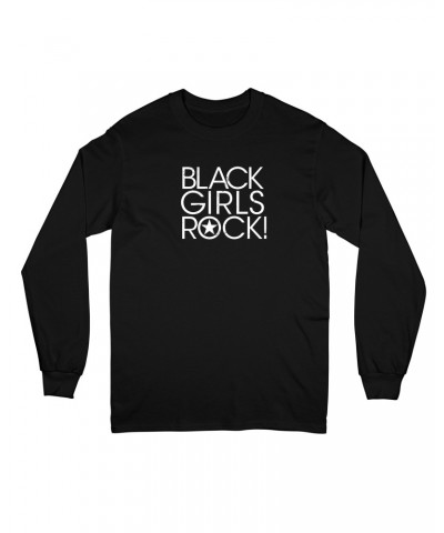 Black Girls Rock! Black Girls Rock Classic Logo "Black" Long Sleeve $16.80 Shirts