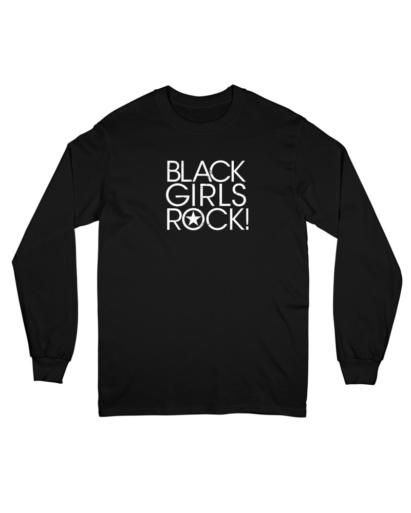 Black Girls Rock! Black Girls Rock Classic Logo "Black" Long Sleeve $16.80 Shirts