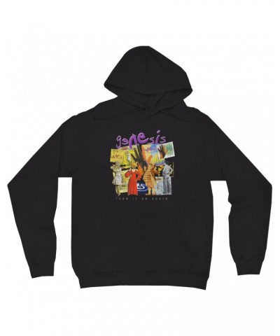 Genesis Hoodie | Ultimate Album Collage Distressed Hoodie $14.78 Sweatshirts