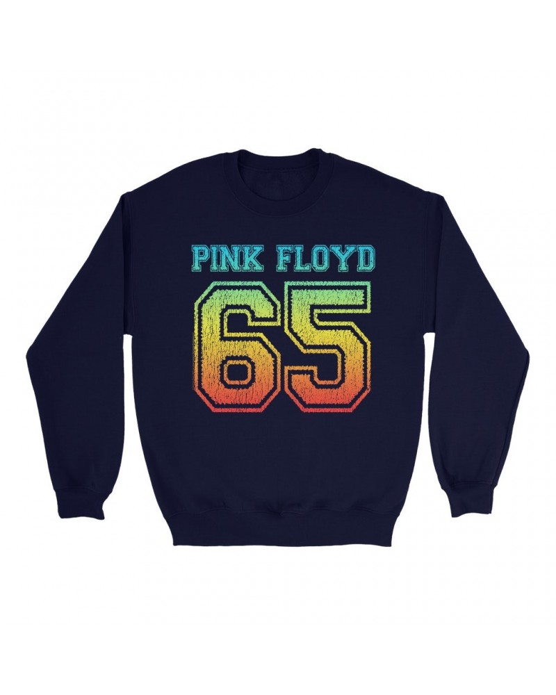 Pink Floyd Sweatshirt | Est. 1965 Ombre Sweatshirt $12.23 Sweatshirts