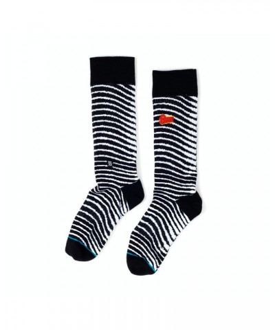 David Bowie Striped Socks $4.10 Footware