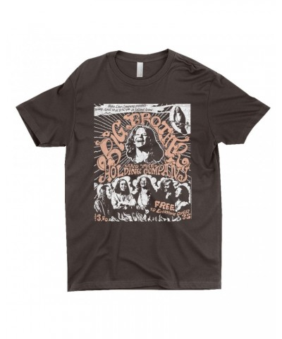 Big Brother & The Holding Company T-Shirt | Featuring Janis Joplin Fresno Concert Flyer Big Brother and The Holding Co. Shirt...