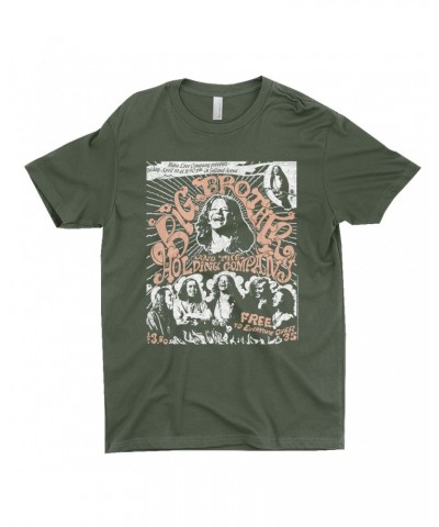 Big Brother & The Holding Company T-Shirt | Featuring Janis Joplin Fresno Concert Flyer Big Brother and The Holding Co. Shirt...