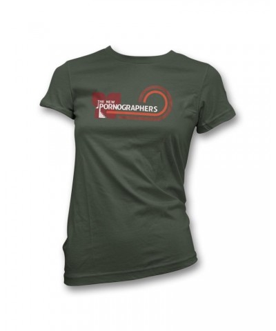 The New Pornographers Lines T-Shirt - Women's $7.60 Shirts