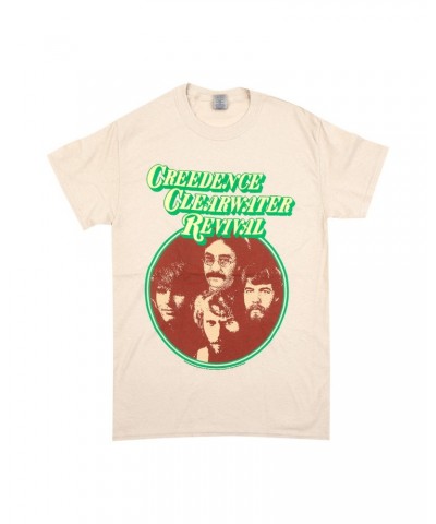 Creedence Clearwater Revival Legendary Classic Beige T-shirt $14.70 Shirts