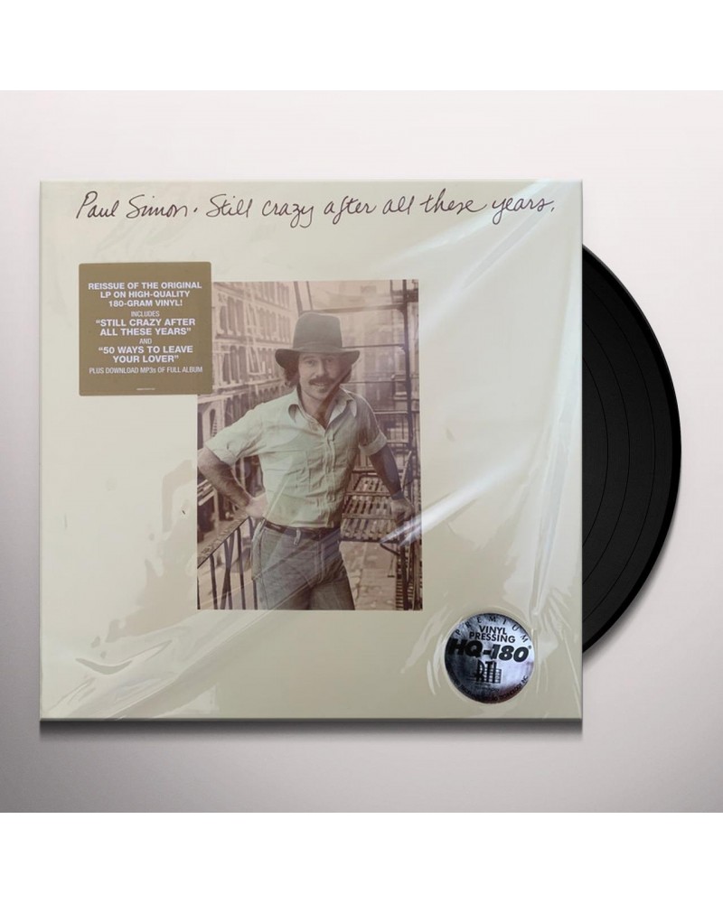 Paul Simon Still Crazy After All These Years Vinyl Record $10.40 Vinyl