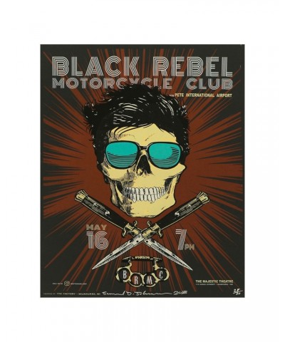 Black Rebel Motorcycle Club Sunglasses and Switchblades Madison Poster V1 $7.50 Decor