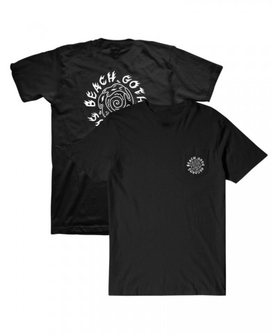 The Growlers Beach Goth Records Spiral Pocket T-Shirt $14.40 Shirts