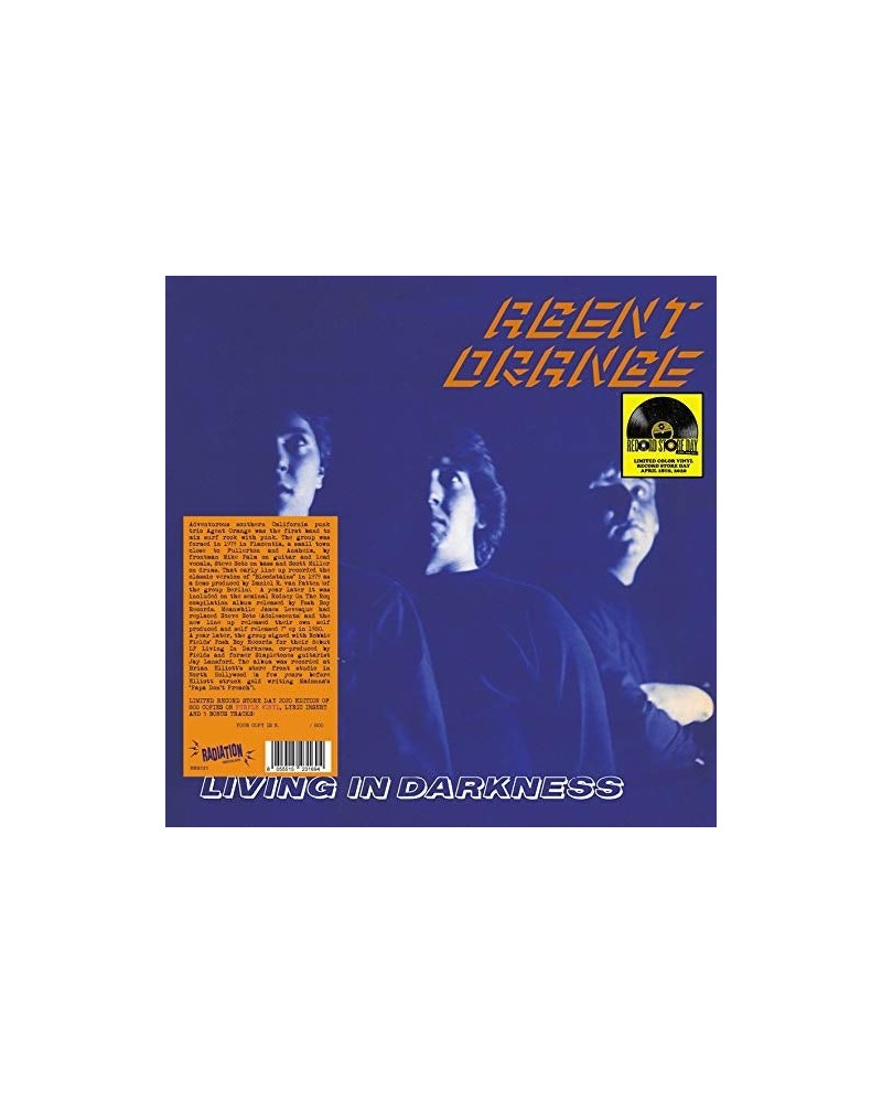 Agent Orange Living In Darkness Vinyl Record $10.26 Vinyl