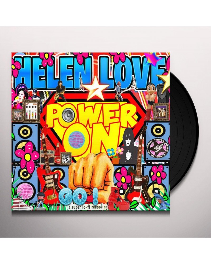 Helen Love Power On Vinyl Record $8.57 Vinyl