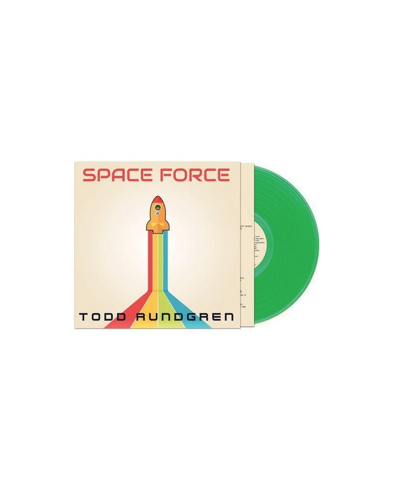 Todd Rundgren Space Force - green vinyl record $10.88 Vinyl