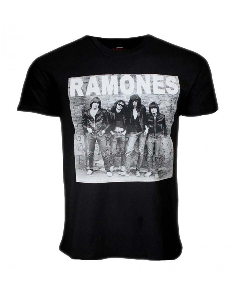 Ramones T Shirt | Ramones First Album Cover T-Shirt $7.18 Shirts