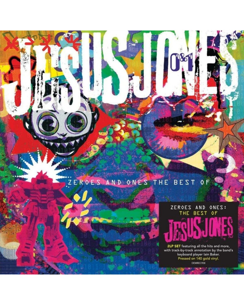 Jesus Jones Zeroes & Ones: Best Of (2lp/gold Vinyl/140g) Vinyl Record $19.25 Vinyl