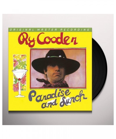 Ry Cooder Paradise And Lunch Vinyl Record $16.79 Vinyl