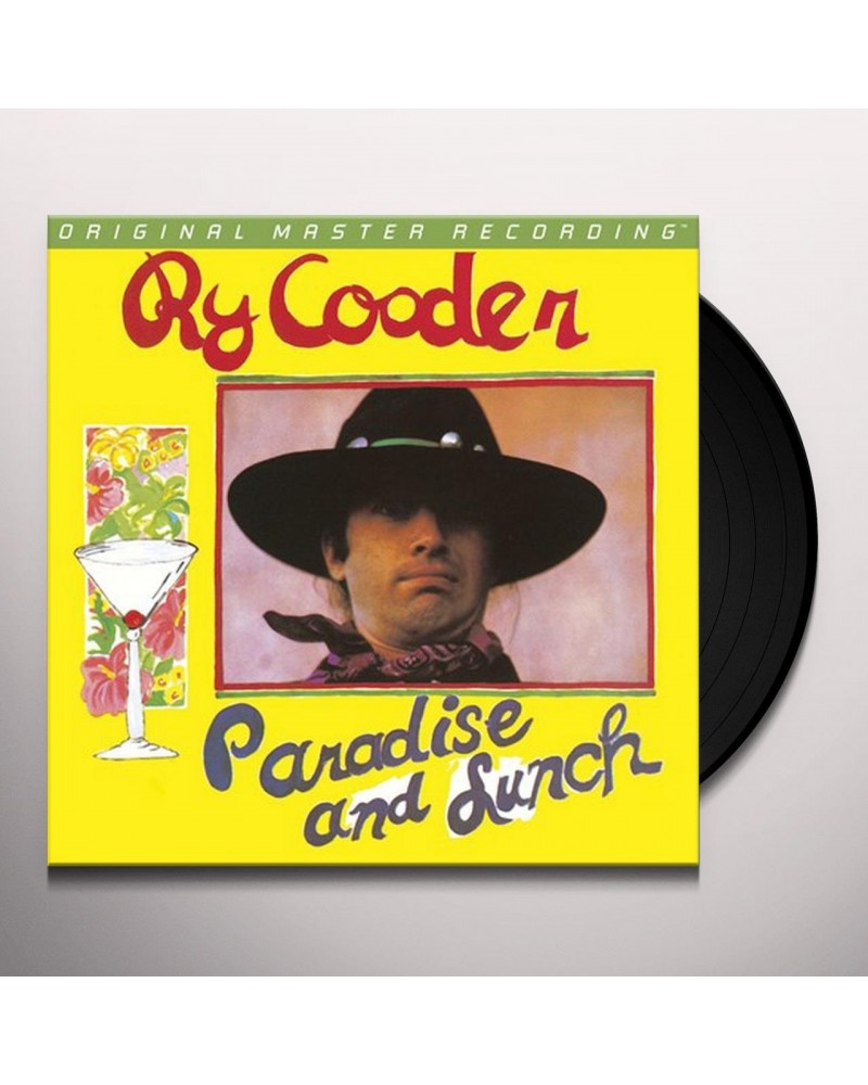 Ry Cooder Paradise And Lunch Vinyl Record $16.79 Vinyl