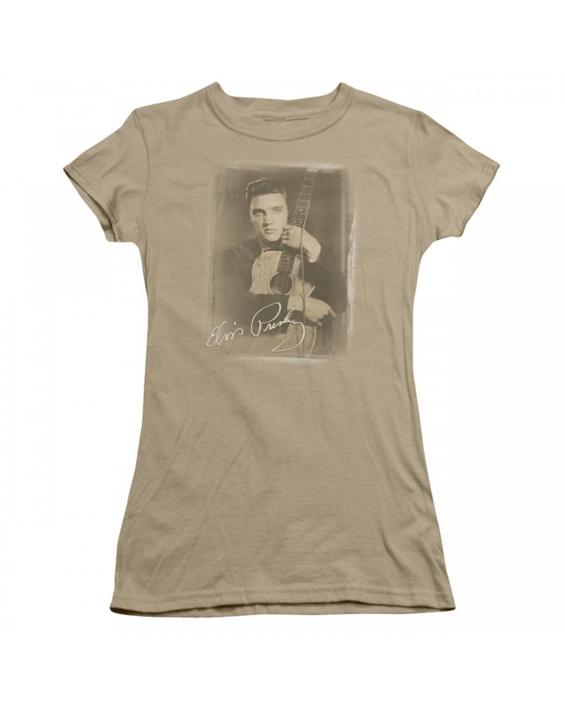 Elvis Presley Juniors Shirt | GUITAR MAN Juniors T Shirt $8.50 Shirts