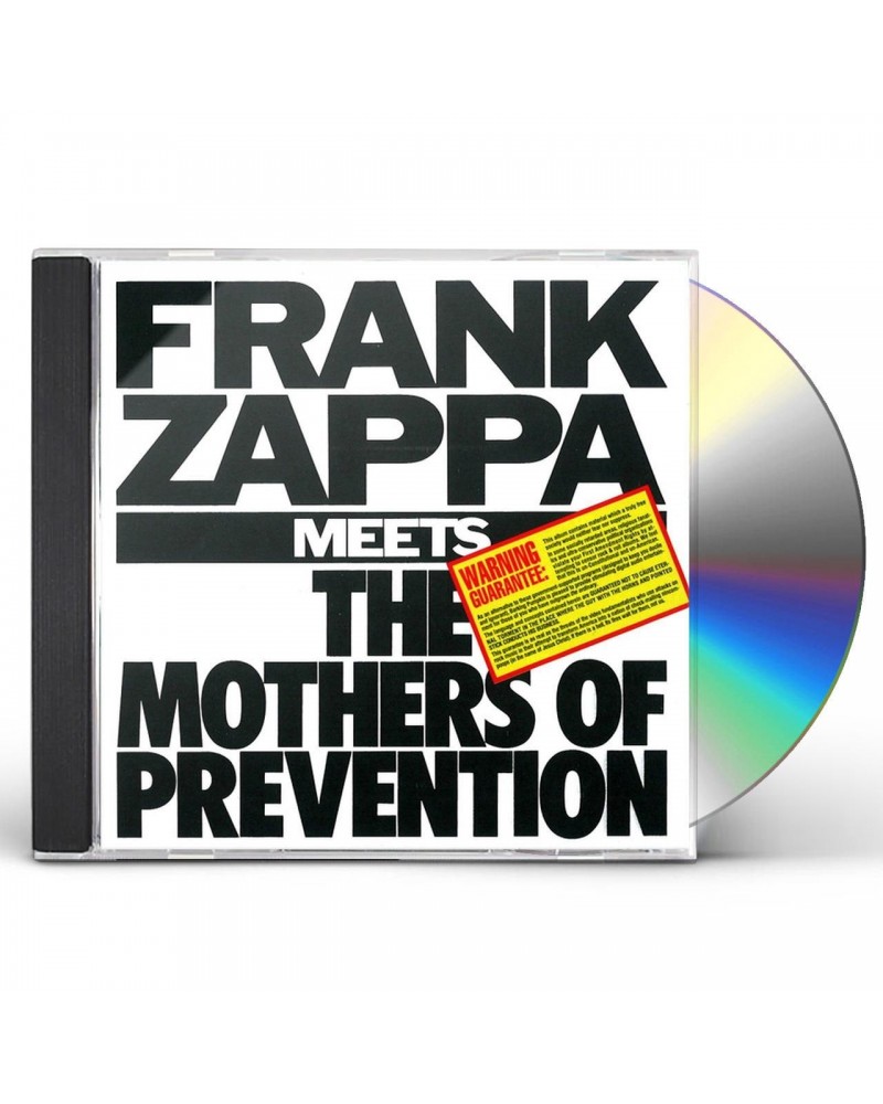 Frank Zappa MEETS MOTHERS OF PREVENTION CD $5.31 CD