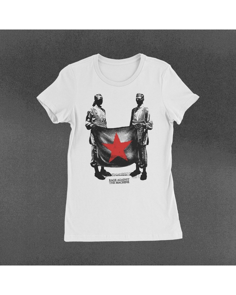 Rage Against The Machine Flagbearer Womens T-Shirt $9.90 Shirts