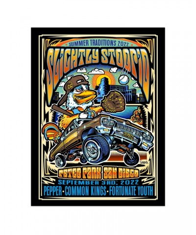 Slightly Stoopid 9/3 San Diego CA SHOW POSTER - Regular & Foil - Mark Sgarbossa $18.40 Decor