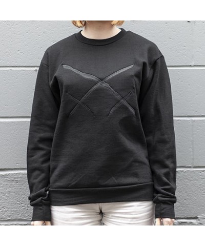 Xiu Xiu Embroidered Logo Crew Neck Sweatshirt $15.50 Sweatshirts