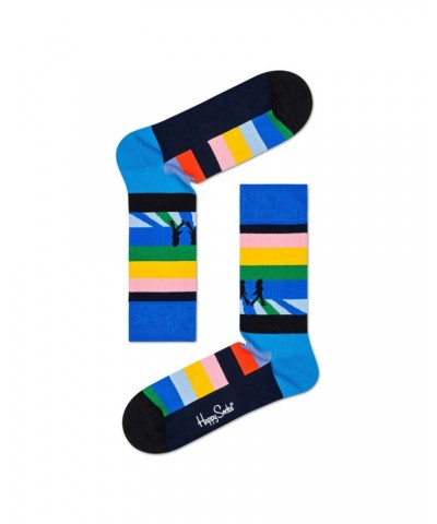 The Beatles Happy Socks Legend Crossing $8.00 Footware