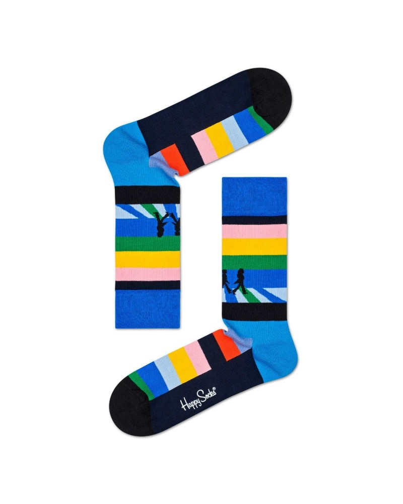 The Beatles Happy Socks Legend Crossing $8.00 Footware