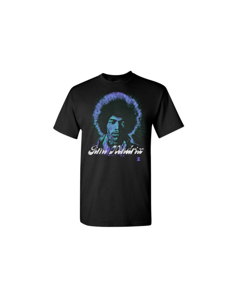 Jimi Hendrix Both Sides Swirly Spine T-Shirt $15.00 Shirts