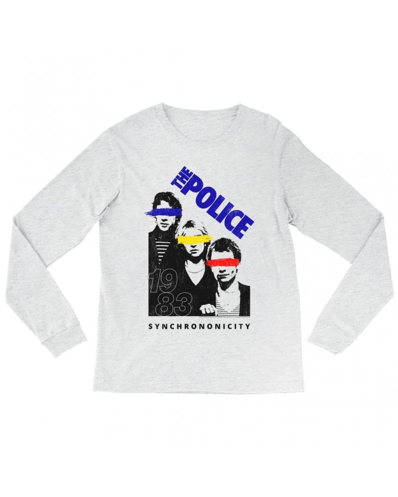 The Police Long Sleeve Shirt | The Trio 1983 Concert Shirt $11.08 Shirts